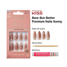 Load image into Gallery viewer, Kiss Bare But Better Trunude Shades Long Nails ??Sunny
