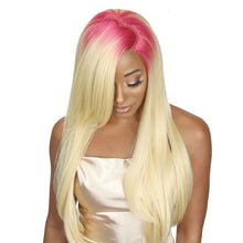 Load image into Gallery viewer, Zury Sis Heart Part Synthetic Hair Hd Lace Front Wig - Lf-heart Veda
