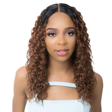Load image into Gallery viewer, It's A Wig Human Hair Blend Lace Front Wig - Hh Hd Lace Deep Wave 28"
