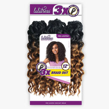 Load image into Gallery viewer, Sensationnel Lulutress Synthetic Braid - 3x Braid Out 12"
