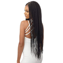 Load image into Gallery viewer, Outre Pre-braided Synthetic Hd 4&quot;x4&quot; Lace Front Wig - Middle Part Feed-in Box Braids 36
