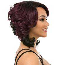 Load image into Gallery viewer, Magic - It's A Wig Synthetic Hair Full Wig Short Curly Side Part
