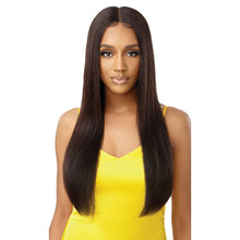 Load image into Gallery viewer, Outre Mytresses 100% Unprocessed Human Hair Hd Lace Front Wig - Natural Straight 28
