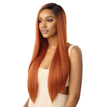 Load image into Gallery viewer, Outre Synthetic Hd Lace Front Wig - Nat Yaki 30&quot;
