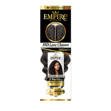 Load image into Gallery viewer, Sensationnel Human Hair Empire 3-way Parting Lace Closure - New Deep 12"
