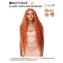 Load image into Gallery viewer, Nutique Illuze Flip Up Synthetic Hair Gluelss 13x4 Hd Lace Front Wig - Rosalee
