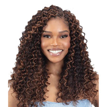 Load image into Gallery viewer, Shake N Go Organique Mastermix Synthetic Feather Crochet- Deep Curl 18
