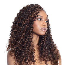 Load image into Gallery viewer, Shake N Go Organique Mastermix Synthetic Feather Crochet- Deep Curl 18
