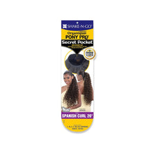 Load image into Gallery viewer, Shake N Go Organique Pony Pro Secret Pocket Ponytail - Spanish Curl 26
