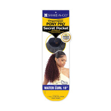 Load image into Gallery viewer, Shake N Go Organique Pony Pro Secret Pocket Ponytail - Water Curl 18
