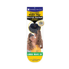 Load image into Gallery viewer, Shake N Go Organique Pony Pro Secret Pocket Ponytail - Loose Wave 26&quot;
