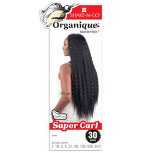 Load image into Gallery viewer, Shake N Go Organique Mastermix Weave - Super Curl 30
