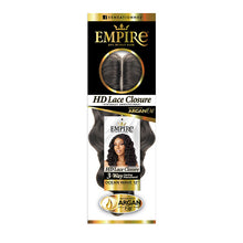 Load image into Gallery viewer, Sensationnel Human Hair Empire 3-way Parting Lace Closure - Ocean Wave 12"
