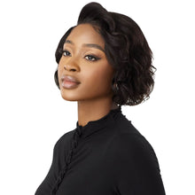 Load image into Gallery viewer, My Tresses Black Label Unprocessed Human Hair 13x4 Lace Frontal Wig Hh-virgin Wavy Bob 10&quot;
