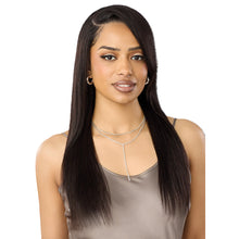 Load image into Gallery viewer, Outre Mytresses Black Lace Frontal Wig 13x5 Human Hair - Straight 24
