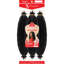 Load image into Gallery viewer, Outre X-pression Synthetic Braid - 3x Springy Afro Twist 16
