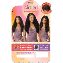 Load image into Gallery viewer, Outre Airtied 100% Fully Hand-tied Wig - Hhb-boho Passion Box Braid 24
