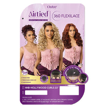 Load image into Gallery viewer, Outre Airtied 100% Fully Hand-tied Wig - Hhb-hollywood Curls 22
