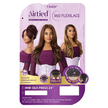 Load image into Gallery viewer, Outre Airtied 100% Fully Hand-tied Wig - Hhb-silk Press 24
