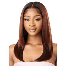 Load image into Gallery viewer, Outre 100% Fully Hand-tied Wig - Hhb-sleek Yaki 20&quot;
