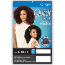 Load image into Gallery viewer, Outre Synthetic Half Wig Quick Weave - Albany
