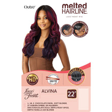 Load image into Gallery viewer, Outre Melted Hairline Synthetic Hd Lace Front Wig - Alvina
