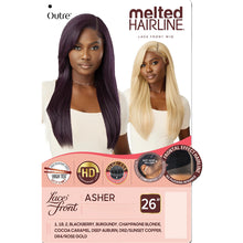 Load image into Gallery viewer, Outre Melted Hairline Synthetic Hd Lace Front Wig- Asher
