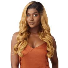 Load image into Gallery viewer, Outre Human Hair Blend 5x5 Lace Closure Wig - Hhb Body Curl 24"
