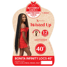 Load image into Gallery viewer, Outre Synthetic X-pression Braiding Twisted Up Bonita Infinity Locs 40&quot;
