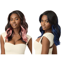 Load image into Gallery viewer, Outre Synthetic Color Bomb Hd Lace Front Wig - Cb101
