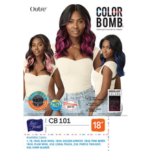 Load image into Gallery viewer, Outre Synthetic Color Bomb Hd Lace Front Wig - Cb101
