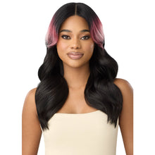 Load image into Gallery viewer, Outre Synthetic Color Bomb Hd Lace Front Wig - Cb102
