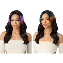 Load image into Gallery viewer, Outre Synthetic Color Bomb Hd Lace Front Wig - Cb102
