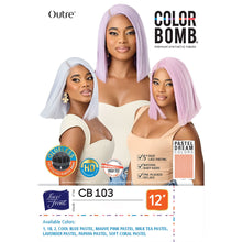Load image into Gallery viewer, Outre Synthetic Color Bomb Hd Lace Front Wig - Cb103
