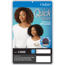 Load image into Gallery viewer, Outre Synthetic Half Wig Quick Weave - Camie
