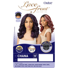Load image into Gallery viewer, Outre Synthetic Hair Hd Lace Front Wig - Chana
