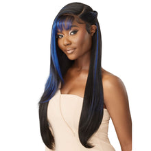 Load image into Gallery viewer, Outre Synthetic Sleek Lay Part Hd Transparent Lace Front Wig - Daniella
