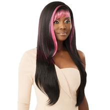 Load image into Gallery viewer, Outre Synthetic Sleek Lay Part Hd Transparent Lace Front Wig - Daniella
