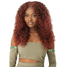 Load image into Gallery viewer, Outre 6x5 Pre-cut Lace Closure Wig - Human Hair Blend - Dominican Curly 22
