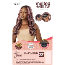 Load image into Gallery viewer, Outre Melted Hairline Synthetic Hd Lace Front Wig - Ellington
