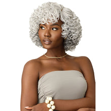 Load image into Gallery viewer, Outre Wig Pop Synthetic Full Wig Gray Glow - Glow 1

