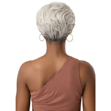 Load image into Gallery viewer, Outre Wig Pop Synthetic Full Wig Gray Glow - Glow 2
