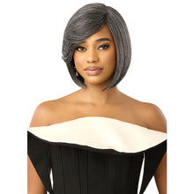 Load image into Gallery viewer, Outre Wig Pop Synthetic Full Wig Gray Glow - Glow 3
