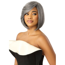 Load image into Gallery viewer, Outre Wig Pop Synthetic Full Wig Gray Glow - Glow 3
