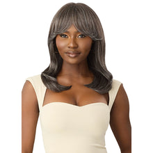 Load image into Gallery viewer, Outre Wig Pop Synthetic Full Wig Gray Glow - Glow 4
