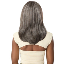 Load image into Gallery viewer, Outre Wig Pop Synthetic Full Wig Gray Glow - Glow 4
