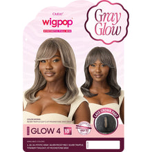 Load image into Gallery viewer, Outre Wig Pop Synthetic Full Wig Gray Glow - Glow 4
