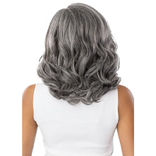 Load image into Gallery viewer, Outre Wig Pop Synthetic Full Wig Gray Glow - Glow 5
