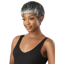 Load image into Gallery viewer, Outre Fab&amp;fly Gray Glamour Human Hair Wig Hh-arlette
