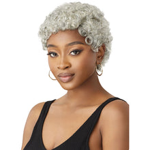 Load image into Gallery viewer, Outre Fab&amp;fly Gray Glamour Human Hair Wig Hh-carlie
